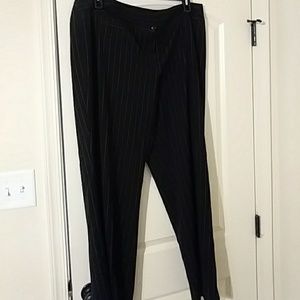 Lane Bryant Pinstripe Slacks